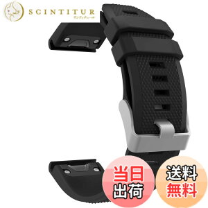 �y���������z[MoKo] Fenix 8 47MM Fenix 7 �o���h Fenix7/6/5/instinct/approach s62/forerunner935/945 �ւ��x���g �_�炩�� �V���R���� �X�e�����X�o�b�N�� �ʋC�� �X�|�[�c�o���h �����ȒP Black