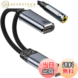 �y���������z2in1 USB-C to 3.5mm �C���z���W���b�N �ϊ� �^�C�vc �C���z�� �ϊ� �^�C�vc �����[�d PD 100W�[�d���Ȃ���C���z�� �����R���ʘb �Q�[�� ���ʒ��� DAC���� �����i�C�����҂� iPhone 16 15 Pro
