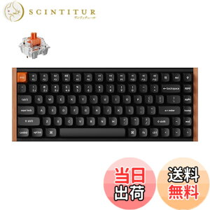 �y���������z�y�������K�i�zKeychron K2 Max�X�y�V�����G�f�B�V���� QMK ���C�����X �J�X�^���E���J�j�J���L�[�{�[�h �A75%���C�A�E�g�A2.4GHz�EBluetooth�����E�L��/QMK�v���O����/White LED���C�g/Silent