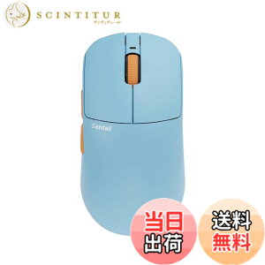 �y���������zSantali ���C�����X�Q�[�~���O�}�E�X �y�� Aagaz S1-O Mirage Edition FPS 8K 49g PAW3395 Nordic nrf52840 ���{���K�㗝�X�i