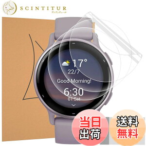 �y���������zfor GARMIN(�K�[�~��)vivoactive 6/5 �Ή��t���ی�t�B�����_�tpu �C�A�[�� �����x �����ߗ� �w��E����h�~ �ȒP�\��t���y�t�B����*3�z