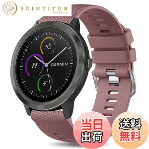 �y���������z�o���h �R���p�`�u��Garmin Vivoactive6/5/Forerunner 570 42mm/Approach S50/S44/Forerunner 165 / 165 Music/ 245 / 245 Music �����x���g �_��V���J�Q�����X�g�o���h