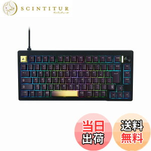 �y���������z�v�����X�g�� ULTRA PLUS UP�g���K�[�Ή� �Q�[�~���O�L�[�{�[�h ���s�b�h�g���K�[ 75% �I���W�i�����C�X�C�b�` �L�� SOCD�@�\���� CNC�t���A���~ RGB �u���b�N UP-MKGA75MTL-RT-J/B