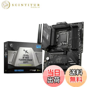 �y���������zMSI MAG B760 TOMAHAWK WIFI DDR5 ��14/13/12���� Intel(LGA1700) B760�`�b�v�Z�b�g���� ATX �}�U�[�{�[�h MB5989