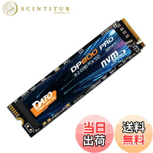 �y���������zDATO SSD M.2 512GB ���� SSD PCIE Gen4x4 M.2 2280 NVMe nvme�m�[�g�p�\�R�� �^�u���b�g �f�X�N�g�b�v �Ή�, �f�X�N�g�b�v���ݓ����\���b�h�X�e�[�g�h���C�u, �ǂݎ��ő�5000/4600 MB/s ��p�� 