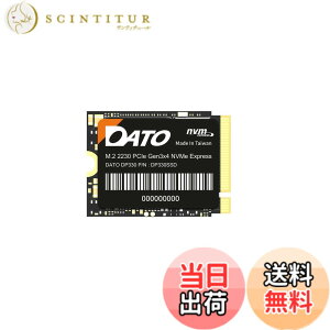 �y���������zDATO 1TB SSD M.2 2230 NVMe 1.3 PCIe Gen3x4 �����\���b�h�X�e�[�g�h���C�u �ő�2500 1700 MBs DP330�V���[�Y