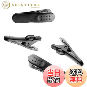 �y���������zSound Wave �w�b�h�t�H�� �C���z���Œ�p �P�[�u���N���b�v �����O�^�C�v 4�� �u���b�N ���F �X�}�[�g�t�H�� �g�� EarPhone Long Length Clip Black 4Pieces �����OC 4B