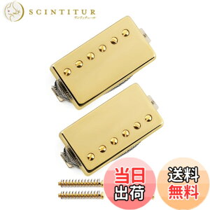 �y���������zFLEOR Alnico5 �M�^�[�n���o�b�J�[�s�b�N�A�b�v�Z�b�g �S�[���f���u���b�W���l�b�N�s�b�N�A�b�v LP�X�^�C���M�^�[�Ή��p�[�c