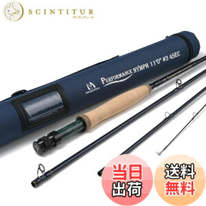 �y���������zM MAXIMUMCATCH Maxcatch Nymph�t���C���b�h4�s�[�XIM10�����t���C�t�B�b�V���O���b�h�`���[�u������ (3wt 11ft 4Piece�iPerformance Nymph�j)