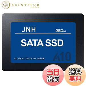 �y���������zJNH SSD 250GB 3D NAND SATA3 6Gbps ���� 2.5�C���` 7mm 550MB/s �A���~��➑�