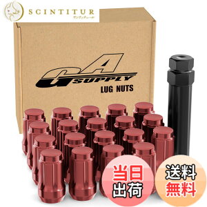 �y���������zGAsupply �z�C�[�����b�N�i�b�g M12 x P1.5 ����35mm �e�[�p�[��60° �Ԍ`�i�b�g 19HEX/21HEX�\�P�b�g�t �X�`�[���� ����h�~ �y20�Z�b�g�z
