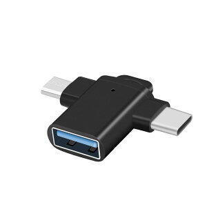 �y���������zleizhan USB 3.0���X-USB C���}�C�N���I�X�A�_�v�^ 3in1���@�\�AType-C to USB�A�_�v�^�AMacBook Pro/Air iPad Pro Micro�����Type-C�f�o�C�X�ƌ݊����̂���}�C�N��USB�A�_�v�^�R�l�N�^�AOTG���T�|
