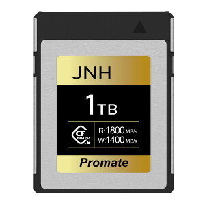 �y���������zCF�J�[�h CFexpress Type B �������[�J�[�h 1TB �yDRAM���ځz�R���p�N�g�t���b�V���J�[�h Type-B R:1800MB/s W:1400MB/s 8K 4K �r�f�I JNH CFX-001TB02/JP ���[�J�[5�N