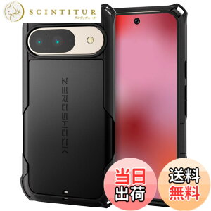 �y���������z�G���R�� Google Pixel 9 / 9 pro �P�[�X �n�C�u���b�h �J�o�[ �Ռ��z�� �J���������Y�ی�݌v ���C�����X�[�d�� �X�g���b�v�z�[���t ZEROSHOCK �u���b�N PM-P242ZEROBK