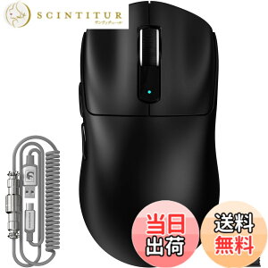 �y���������zMAMBASNAKE M3 �Q�[�~���O�}�E�X ���y�� ���� �}�E�X ���C�����X2.4 G/Bluetooth/�L��Type-C �I���W�i�� PAW3395PRO �Z���T�[ �ō��N���X�̐��x 40000DPI DIY �����^�тɕ֗� FSWQ�G���R�[�_�[ ��