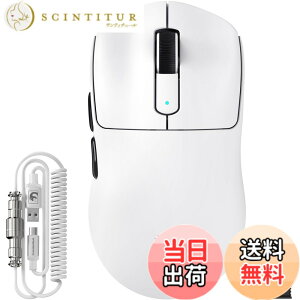 �y���������zMAMBASNAKE M3 �Q�[�~���O�}�E�X ���y�� ���� �}�E�X ���C�����X2.4 G/Bluetooth/�L��Type-C �I���W�i�� PAW3395PRO �Z���T�[ �ō��N���X�̐��x 40000DPI DIY �����^�тɕ֗� FSWQ�G���R�[�_�[ ��