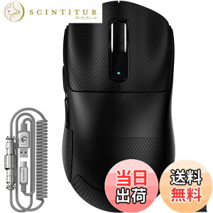 �y���������zMAMBASNAKE M3 �Q�[�~���O�}�E�X ���y�� ���� �}�E�X ���C�����X2.4 G/Bluetooth/�L��Type-C �I���W�i�� PAW3395PRO �Z���T�[ �ō��N���X�̐��x 40000DPI DIY �����^�тɕ֗� FSWQ�G���R�[�_�[ ��