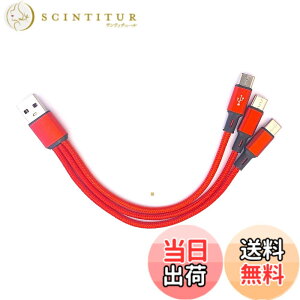 �y���������zSound Wave �y(( 5A �}���[�d 3In1 �i�C�����҂� �O�� �P�[�u�� )) �[�d Type C TypeC USB-C �X�v���b�^�[ �P�[�u�� ���F �z 1�{�� Type C 3�� �X�}�z �^�u���b�g ���� �@�� ��3�䓯���ɏ[�d TypeC 
