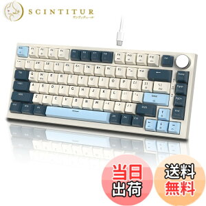 �y���������zMAMBASNAKExATTACK SHARK K85 ���s�b�h�g���K�[ ���� �L�� 75% RGBPBT �J���[ �}�b�`���O �Q�[�� ���J�j�J�� �L�[�{�[�h �[ ���C���J�j�J���Q�[�~���O�L�[�{�[�h�Q�[�~���O�L�[�{�[�h �X�g