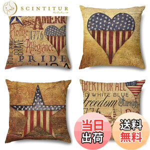 �y���������zVIEAURA �N�b�V�����J�o�[ 45x45cm �A�����J�� 4���Z�b�g ���B���e�[�W�� ���l�� ���z�c�J�o�[ �֎q �\�t�@�[ �x�b�h �I�t�B�X �ԓ� �I�V���� �C���e���A �G�� TYPE-1
