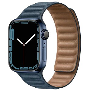 �y���������zHEYOZURY Apple Watch �o���h �ɑΉ� ���U�[ �}�O�l�`�b�N ���C �v �A�b�v���E�H�b�`�o���h 45mm 44mm 41mm 40mm 49mm ���͂Ȏ��C���ɂ�� ���U�[ �����p�X�g���b�v�A�݊���iwatch Series 10 9 8 