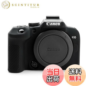 �y���������zRieibi Canon EOS R10 �P�[�X�A �L���m�� EOS R10 �V���R���J�o�[ �f�W�^���J������p EOS R10�J�����P�[�X �J�����J�o�[ �S�ʕی� �y�� �V���v�� �\�t�g �A�E�g�h�A�B�e �ϏՌ� 6�F�W�J 