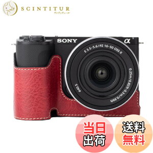 �y���������zRieibi �J�����P�[�X�ASony ZV-E10 II ZV-E10M2 �pPU���U�[�n�[�t�P�[�X�ASony ZV-E10 II�p�ی�P�[�X Sony ZVE10 II�p�J�o�[�A�����J�����o�[�W�����ƃn���h�O���b�v�f�U�C��