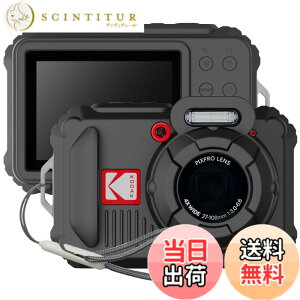 �y���������z�yBARDATS�zFor KODAK PIXPRO WPZ2 �P�[�X �J�o�[ �_�炩�� �V���R���� �S�ʕی� �y�� �����h�~ �h�~ �L�Y�h�~ �w��h�~ �h�� �ϏՌ� KODAK PIXPRO WPZ2 �ی�P�[�X (�u���b�N)
