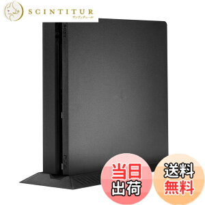 �y���������zRDFJ PS4 Slim�V���[�Y��p�X�^���h �V���v���f�U�C�� �ȃX�y�[�X �c�u���X�^���h ������� for PS4 Slim(�u���b�N)