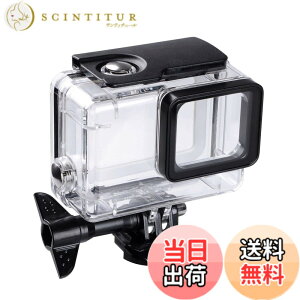 �y���������zF1TP For GoPro Hero 7 Black/Hero 6/Hero 5�p�̖h���h�o�ی�P�[�X[�B�e�t�H�O���h�~�ی�AHD�K���X�����Y]�h���n�E�W���O�P�[�X|���[45m�����B�e�p.