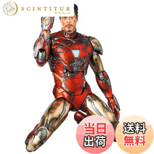 �y���������zMAFEX �}�t�F�b�N�X No.195 IRON MAN MARK85 �A�C�A���}�� �}�[�N85 (BATTLE DAMAGE Ver.) �S����160mm �m���X�P�[�� �h���ς� �A�N�V�����t�B�M���A