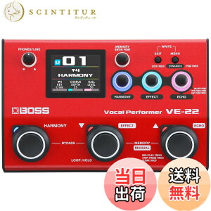 �y���������zBOSS �{�X VE-22 Vocal Performer �{�[�J���G�t�F�N�^�[