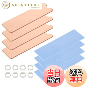 �y���������zELUTENG M.2 SSD �q�[�g�V���N �� ���^ �q�[�g�V���N ���M�ڒ��V�[�g�t�� 4�Z�b�g 2280 M.2 SSD�p �M�\���΍� ��p���W�G�[�^�[�t�B�� NVME SSD�N�[���[ �M�`�������ʃe�[�v �V���R���S