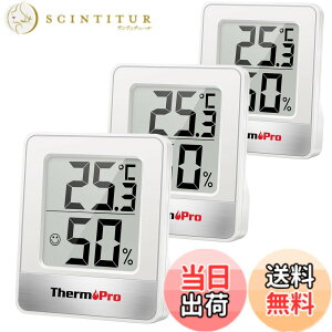 �y���������zThermoPro ���x���x�v ���x�v �f�W�^�� �����x�v ���� �M���Ǒ΍� �����v ���₷���f�J���� ��}�[�N ���� �����x �V���v�� �R���p�N�g �X�^���h �}�O�l�b�g�t�� �u���|�����p 