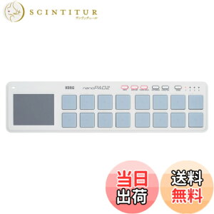 �y���������zKORG ��� USB MIDI�R���g���[���[ nanoPAD2 WH �z���C�g �x���V�e�B�Ή� 16�p�b�h ���y���� DTM �R���p�N�g�݌v�Ŏ����^�тɍœK �����Ɏn�߂���\�t�g�E�F�A���C�Z���X����