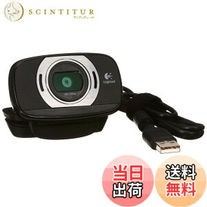 �y���������z���W�N�[�� �E�F�u�J���� C615 �u���b�N �t��HD 1080P �E�F�u�J�� �X�g���[�~���O �܂��ݎ� 360�x��] �������K�i 2�N�ԃ��[�J�[
