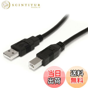 �y���������zStarTech.com USB 2.0 ���s�[�^�[�P�[�u�� 9.1m USB-A(�I�X) - USB-B(�I�X) 480Mbps �u���b�N USB2HAB30AC