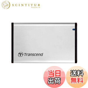 �y���������z�g�����Z���h�W���p�� Transcend StoreJet 25S3 USB3.0 �A���~�j�E����SSD/HDD�P�[�XTS0GSJ25S3