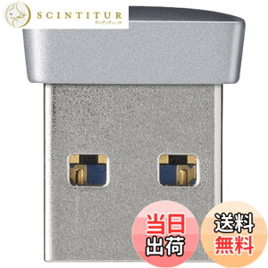 �y���������z�o�b�t�@���[ BUFFALO USB3.0�Ή� �}�C�N��USB�������[ 16GB �V���o�[ RUF3-PS16G-SV