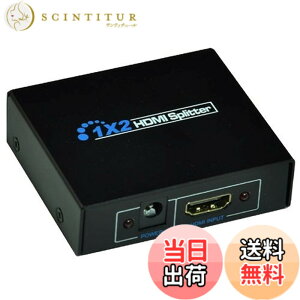 �y���������z1����2�o�� HDMI���z�� 1x2 HDMI�X�v���b�^�[ 2���HDMI���ڋ@��ɏo�͉\ �t���n�C�r�W���� 3D �Ή� 1.4ver