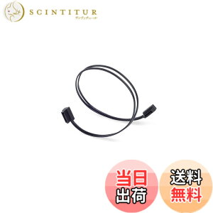 �y���������zSilverStone �X�}�[�gSATA�P�[�u�� 6Gbps �EL�^�R�l�N�^ 30cm �u���b�N SST-CP11B-300