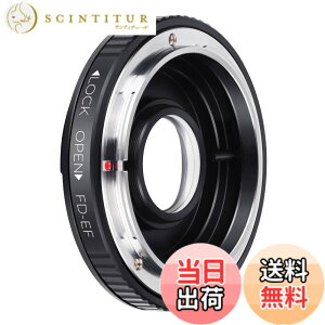 �y���������zK&F CONCEPT �}�E���g�A�_�v�^�[ FD-EOS Canon�Ή� FD�}�E���g �����Y-Canon�Ή� EOS�J���������p EF�}�E���g �ϊ� FD�����Y�A�_�v�^�[�u���[�J�[���c�X�v
