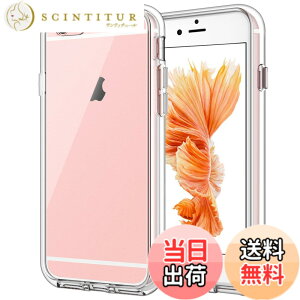 �y���������zJETech iPhone6s/iPhone6 �P�[�X (4.7�C���`��p) �Ռ��z�� �o���p�[�J�o�[ �����h�~ �N���A�o�b�N (�N���A)
