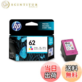 【送料無料】HP 純正 インクカートリッジ HP 62 カラー C2P06AA