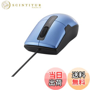 �y���������z�o�b�t�@���[ BUFFALO �L��BlueLED�}�E�X �É�/3�{�^��/M�T�C�Y �u���[ BSMBU26SMBL