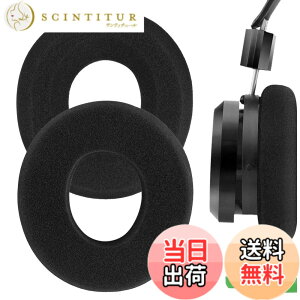 �y���������zGeekria �C���[�p�b�h Comfort �݊��� �p�b�h �O���h GRADO SR60i, SR80i, SR125i, SR225i, SR60, SR80, SR125, SR225, RS2i �w�b�h�z���ɑΉ� �p�b�h �C���[/�C���[�J�b�v (�X�|���W/�u���b�N)