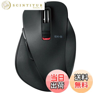 �y���������z�G���R�� �}�E�X Bluetooth (iOS�Ή�) L�T�C�Y 5�{�^�� (�߂�E�i�ރ{�^������) BlueLED ����̋ɂ� �u���b�N iPad Pro 2020 M-XGL10BBBK