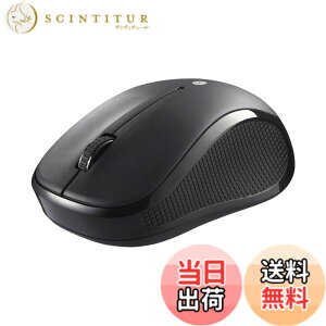 �y���������z�o�b�t�@���[ BUFFALO Bluetooth3.0 BlueLED�}�E�X �É�/3�{�^�� �u���b�N BSMBB21SBK