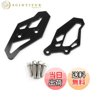�y���������zBruce & Shark(�u���[�X�E�T��) �t�b�g���X�g �o�b�N�X�e�b�v �A�_�v�^ �v���[�g Yamaha���}�n YZF R3 R25 MT-03 �p �u���b�N �o�C�N�E�I�[�g�o�C�p