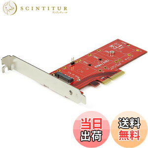 �y���������zStarTech.com PCI Express�J�[�h�^x4�^PCIe 3.0 - M.2 PCIe NVMe SSD�^M-Key�^AHCI�ANGFF�^�W��&���[�v���t�@�C���u���P�b�g�^PCIe ���� �ϊ� �C���^�[�t�F�[�X �A�_�v�^�[ �{�[�h PEX4M2E1 [���s�A���i
